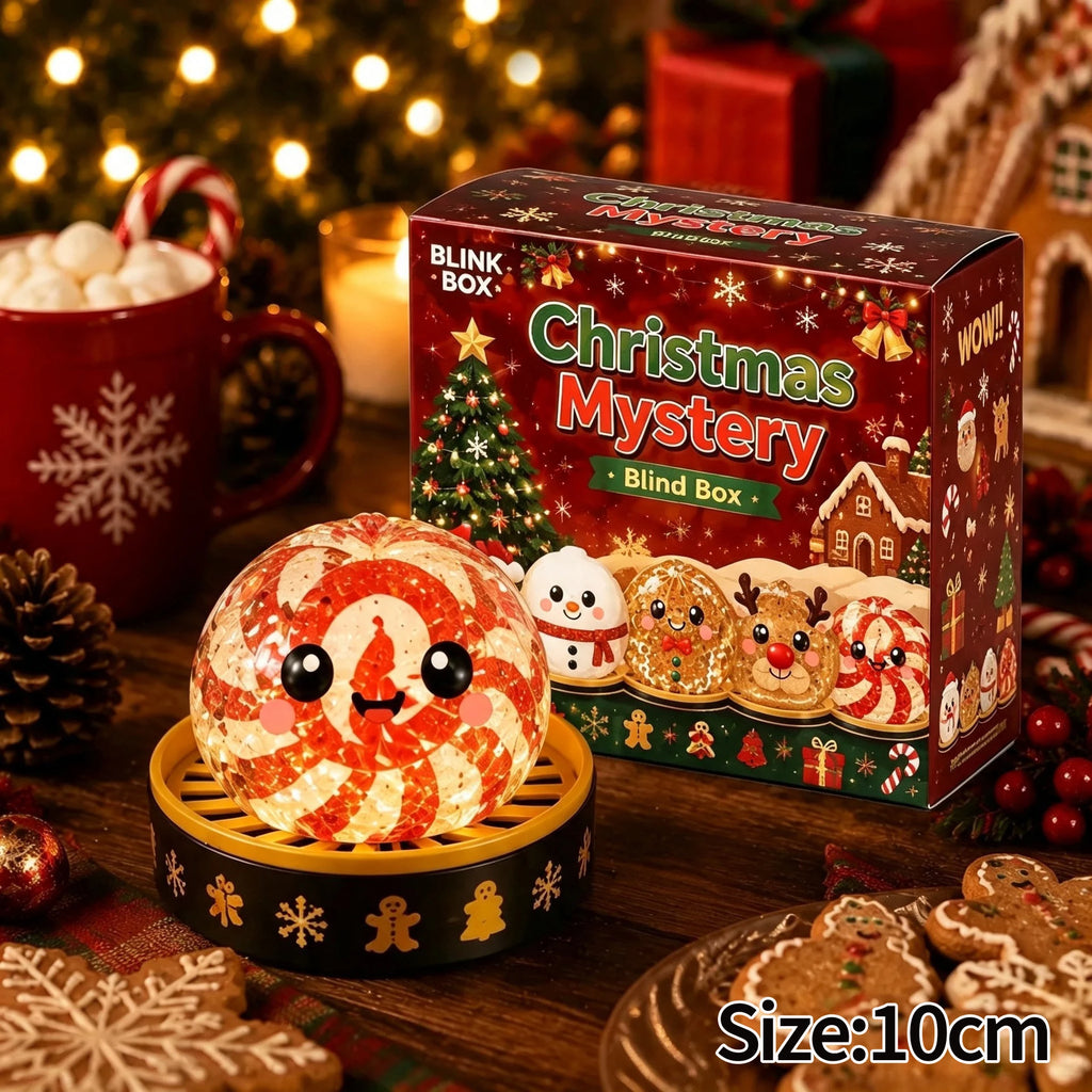 Christmas Dumplings Squishy Glitter Maltose Snowman