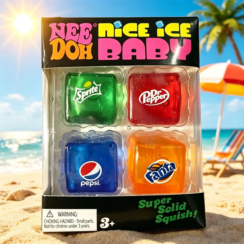 Squishy Schylling// NeeDoh Nice Cube Sensory Squeeze Toy
