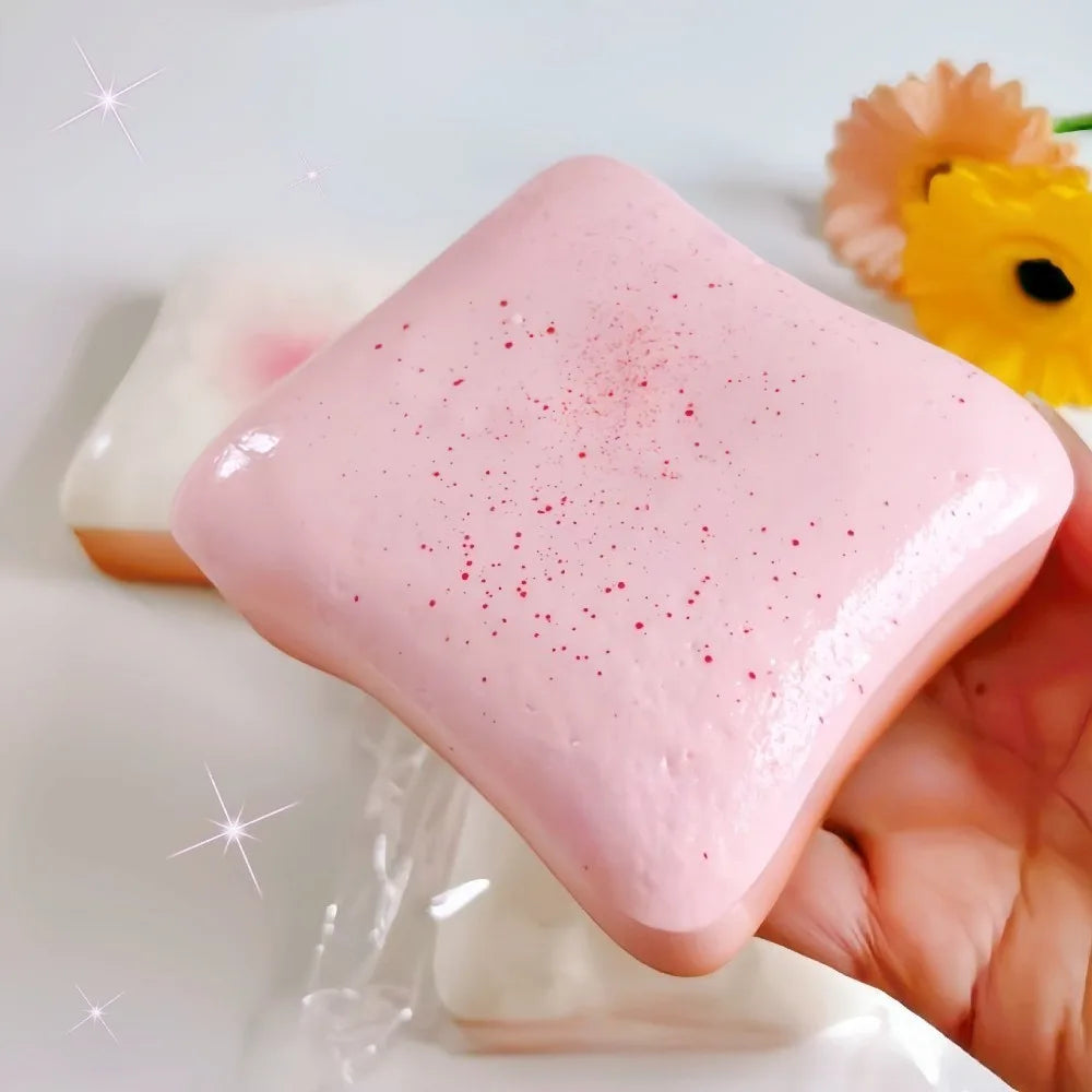 Simulation Butter Toast Bread Squishy Toys