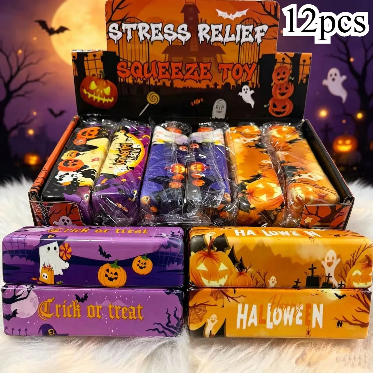 Halloween Slow Rising Butter Stick Squishy Toy