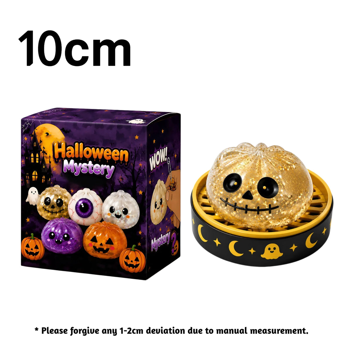 Halloween Ghost Dumpling Pressure Squishies Slow Rising
