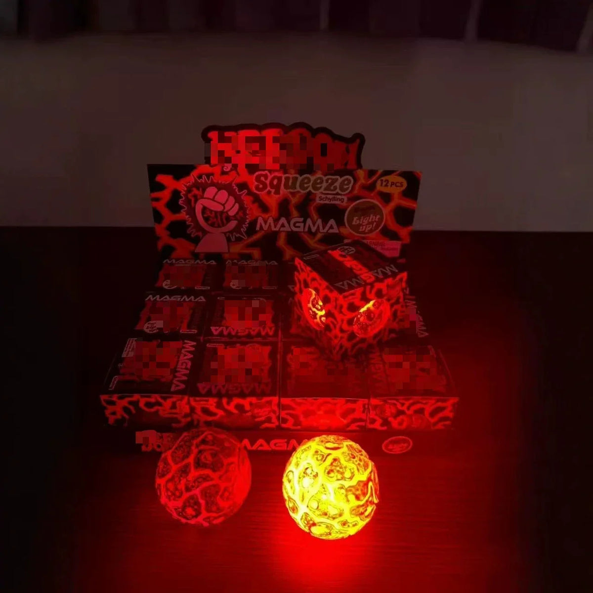 New Product NeeDoh Glitter Magma Ball Crunch