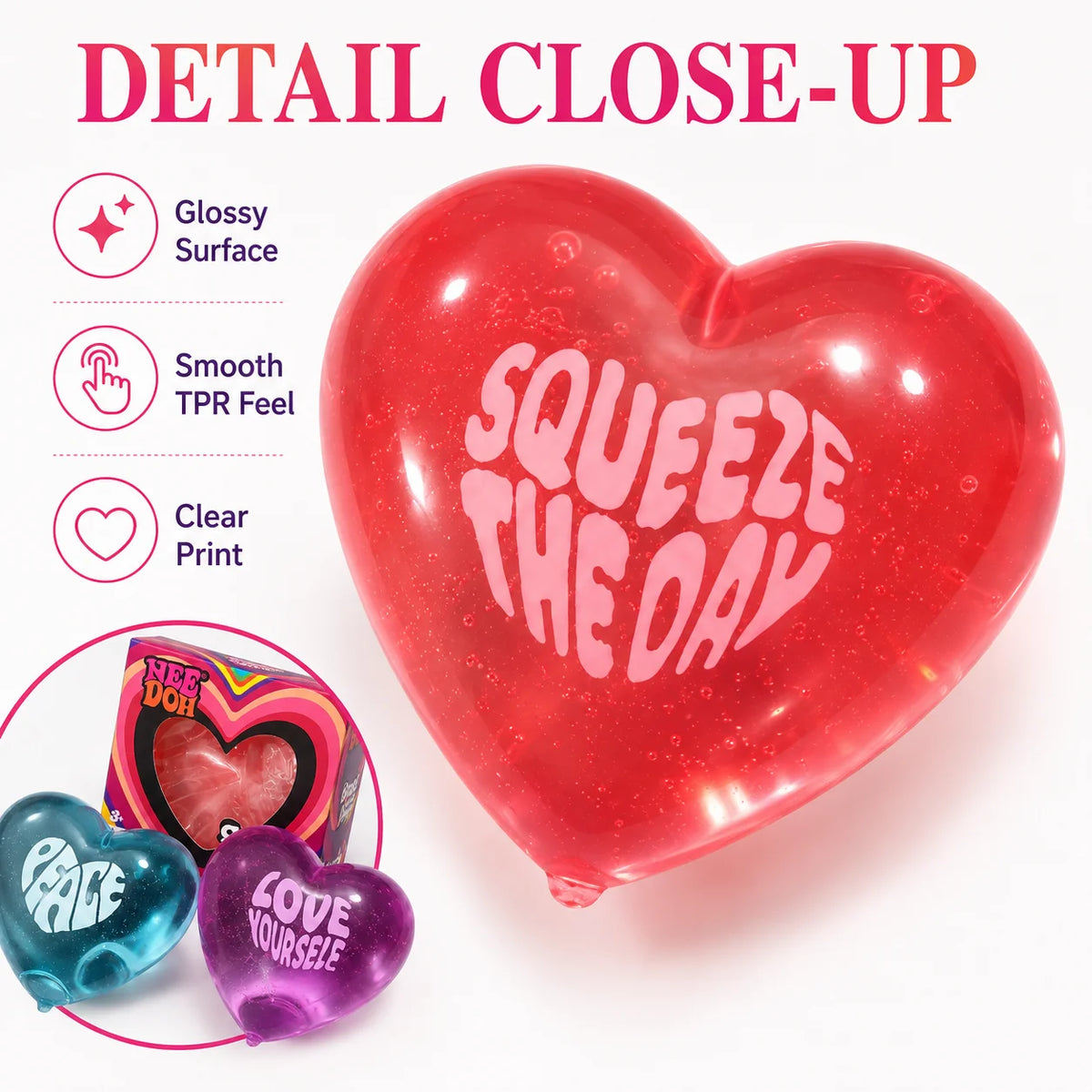 NeeDoh's Hot New Heart-Shaped Pinch Toy