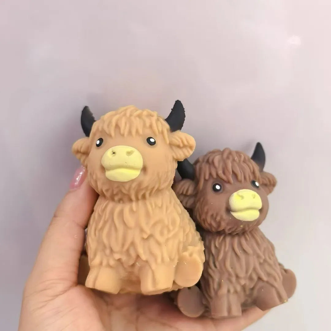 NeeDoH Scottish Highland Cow Squishy