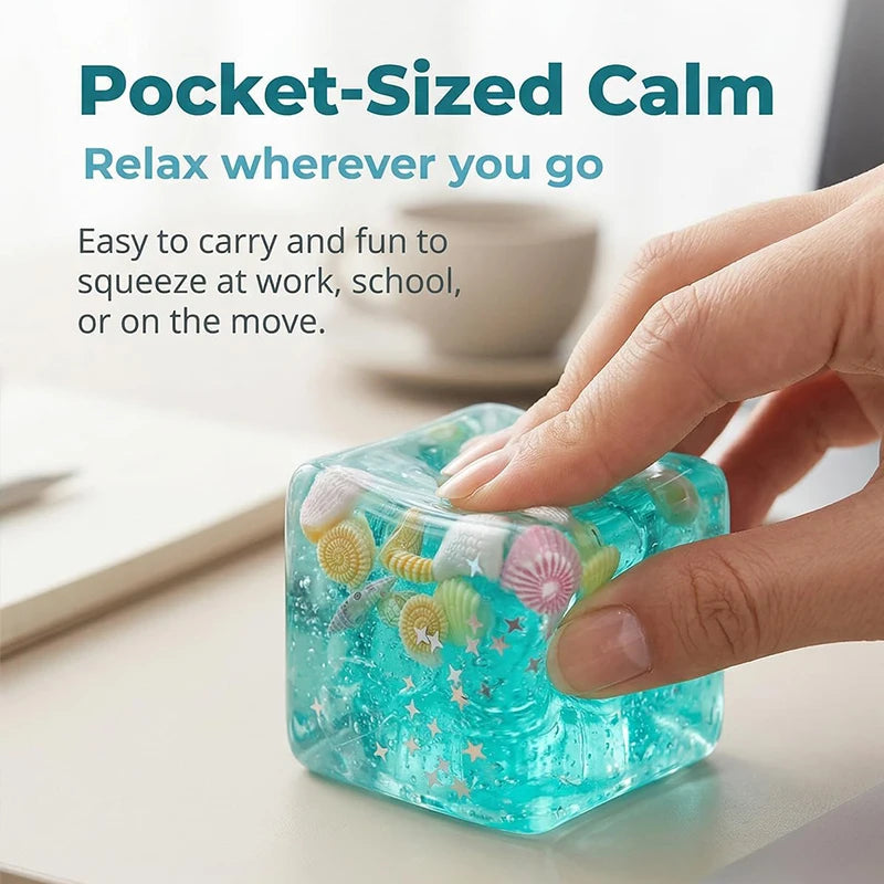 Ocean Shells Squishy Stress Balls Fidget Toy