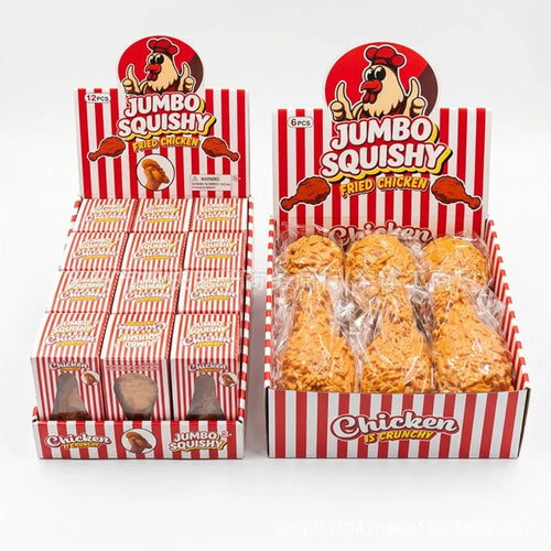 1PC Simulation Fried Chicken Drumstick Squishy Toy
