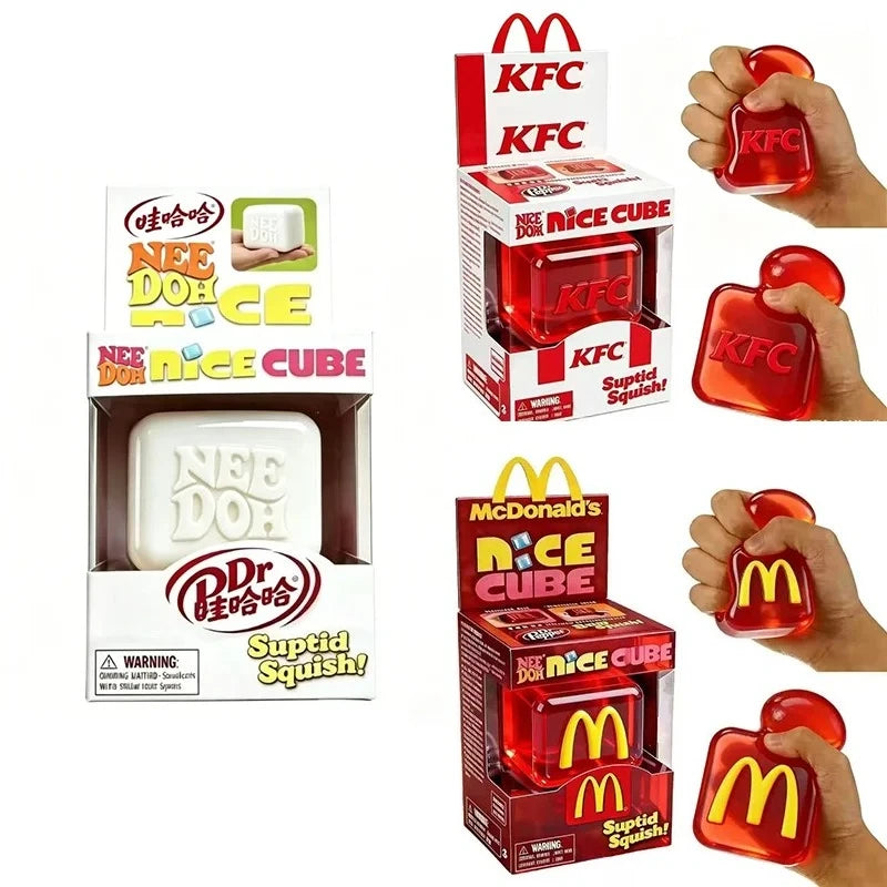 NeeDoh Nice Cube Fidget Squish Toy