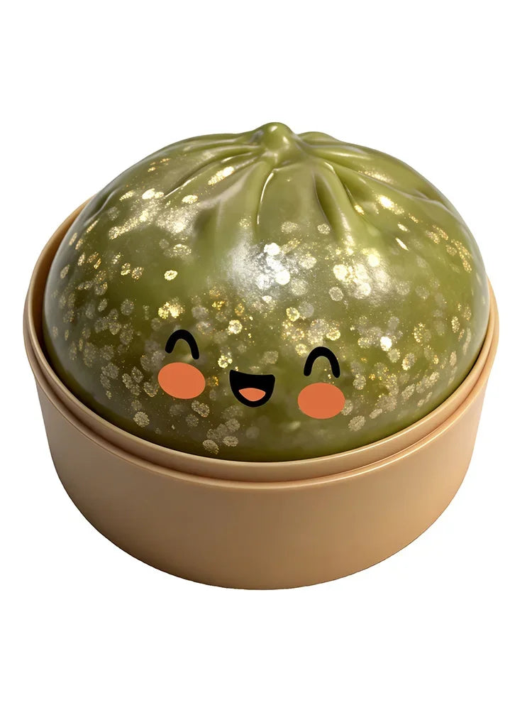 Dumpling Squishy ULTRA RARE Gold Glitter Hidden Edition