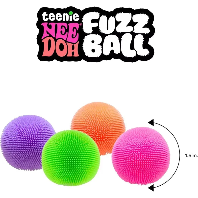 Needoh Fuzz Ball Stress Teenie 3 Pack