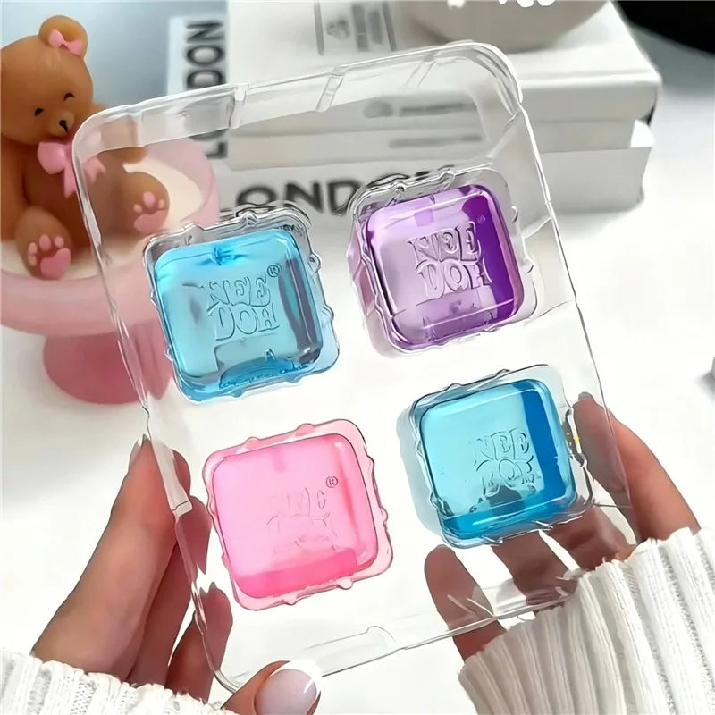Needoh Halloween Teenie Mini Ice Cube 4Pack