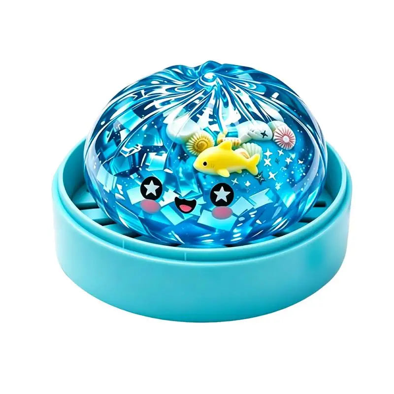 Dumpling Squishy ULTRA RARE Gold Glitter Hidden Edition