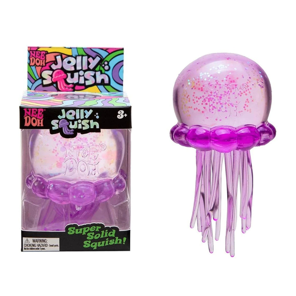 NeeDoh Fuzz Ball Jellyfish Squishy Blind Box