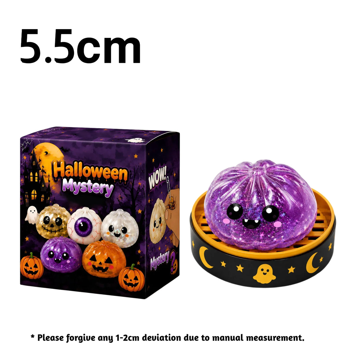 Halloween Ghost Dumpling Pressure Squishies Slow Rising