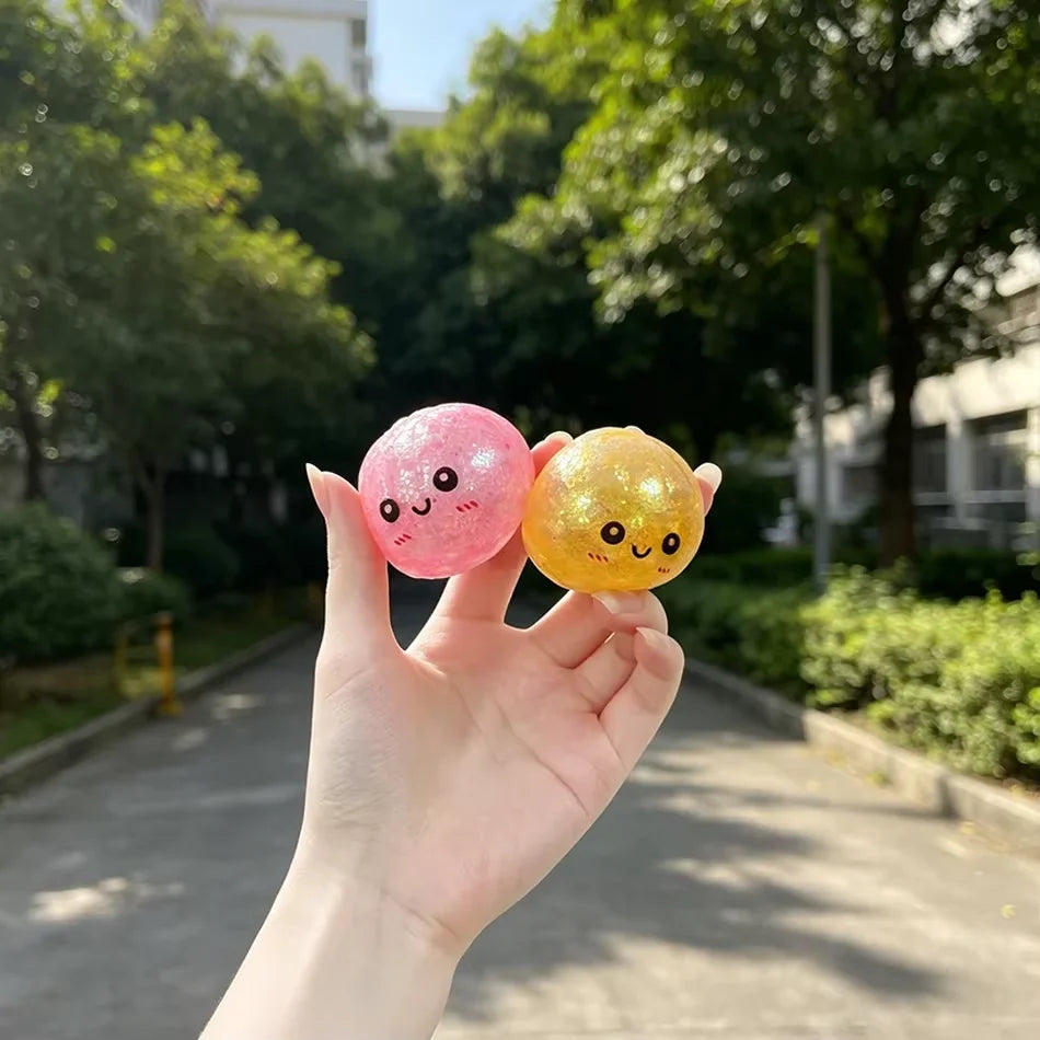 Glitter Dumpling Squishy with Box