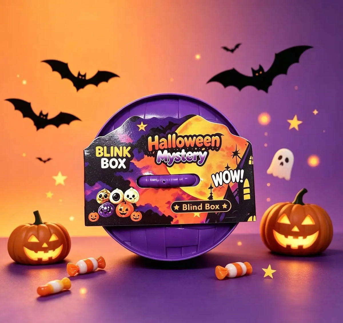 Glitter Halloween Ghost Dumplings Squishy