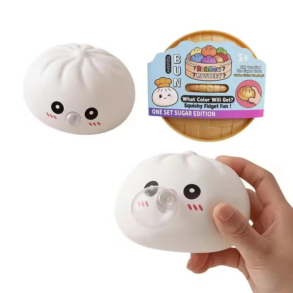 Dumpling Squishy ULTRA RARE Gold Glitter Hidden Edition