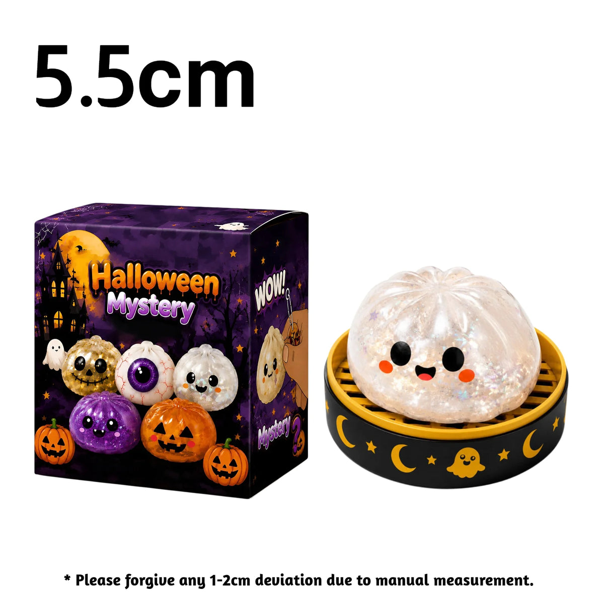 Halloween Ghost Dumpling Pressure Squishies Slow Rising
