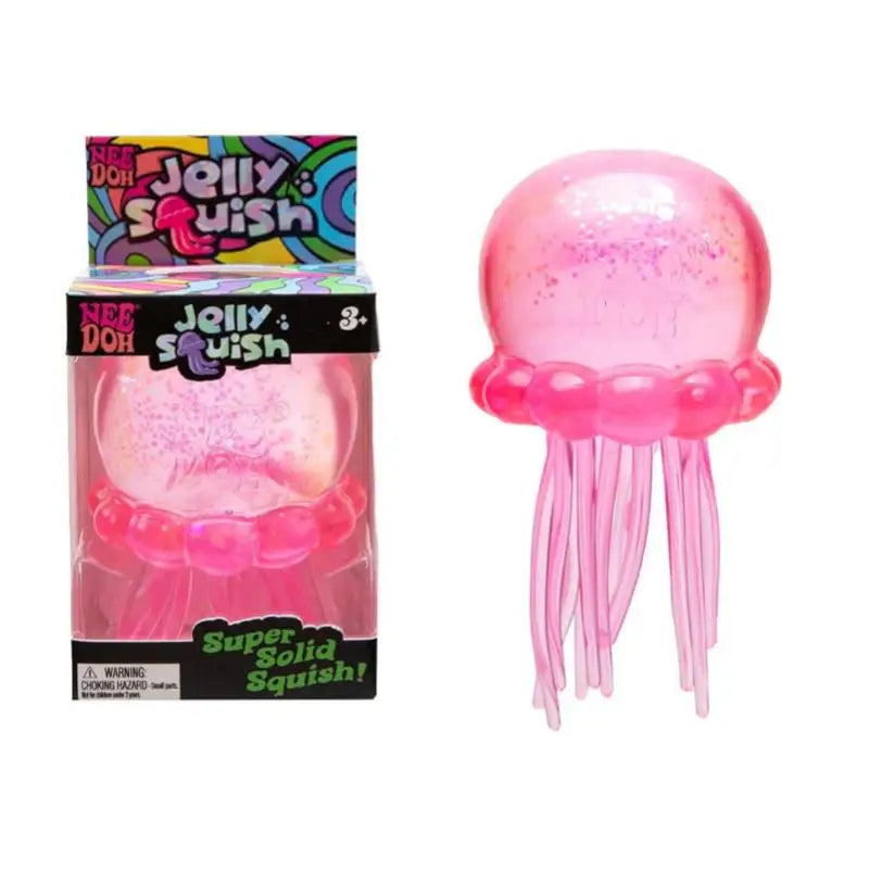 NeeDoh Fuzz Ball Jellyfish Squishy Blind Box