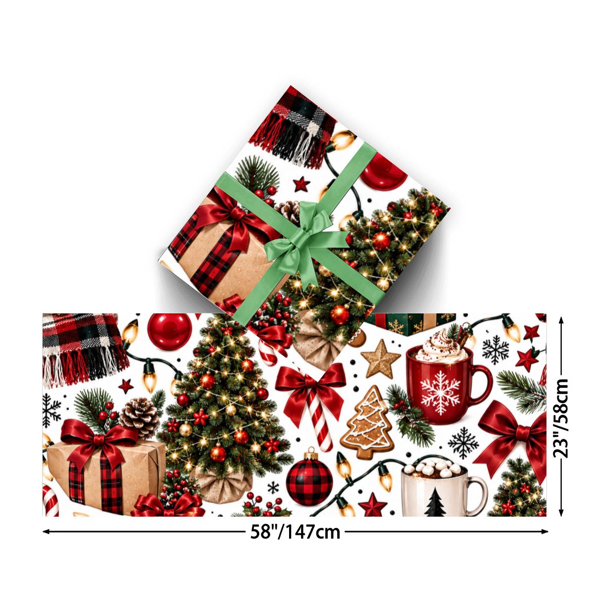 Christmas 3Pack Gift Wrapping Paper