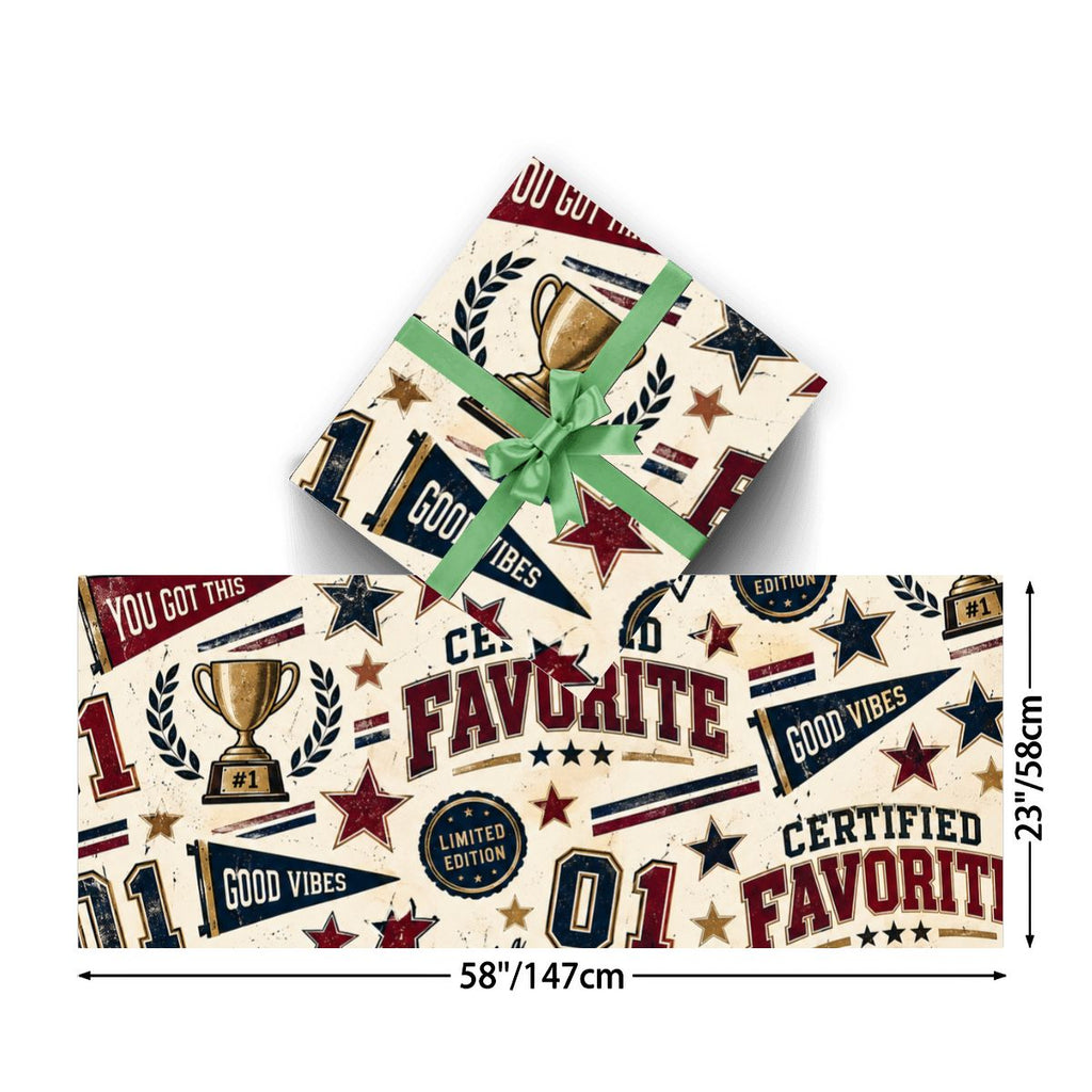 certified favorite 3Pack Gift Wrapping Paper