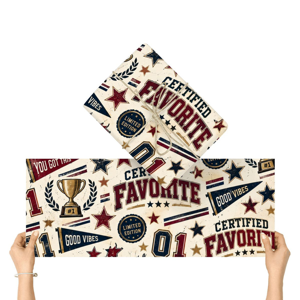certified favorite 3Pack Gift Wrapping Paper