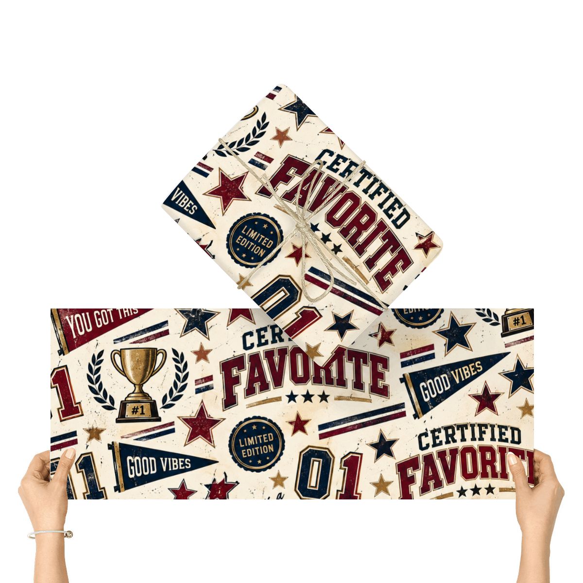 certified favorite 3Pack Gift Wrapping Paper