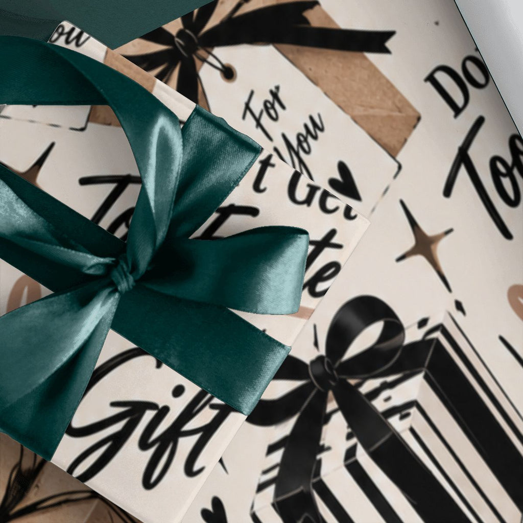 3Pack Gift Wrapping Paper its just a gift